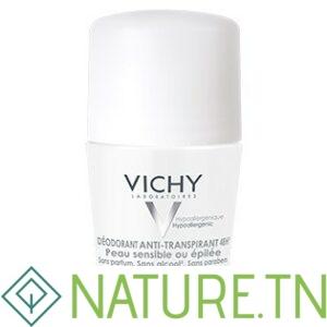 VICHY DEODORANT ANTI TRANSPIRANT 48H PEAUX SENSIBLES 50ML