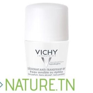 VICHY DEODORANT ANTI TRANSPIRANT 48H PEAUX SENSIBLES 50ML