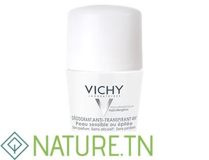 VICHY DEODORANT ANTI TRANSPIRANT 48H PEAUX SENSIBLES 50ML 3 VICHY DEODORANT ANTI TRANSPIRANT 48H PEAUX SENSIBLES 50ML