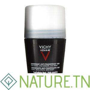 VICHY DEODORANT HOMME PEAUX SENSIBLES 50ML