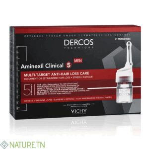 VICHY DERCOS AMINEXIL CLINICAL 5 HOMME 21 AMPOULES