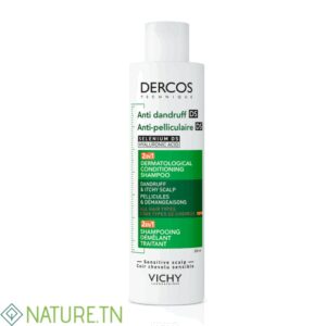 VICHY DERCOS SHAMPOOING 2EN1 ANTI PELLICULAIRE DS ET DEMELANT 200ML