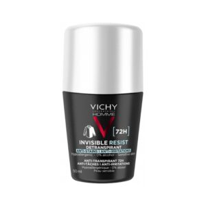 VICHY HOMME DEODORANT INVISIBLE RESIST DERMO-DETRANSPIRANT 72H ROLL ON 50ML