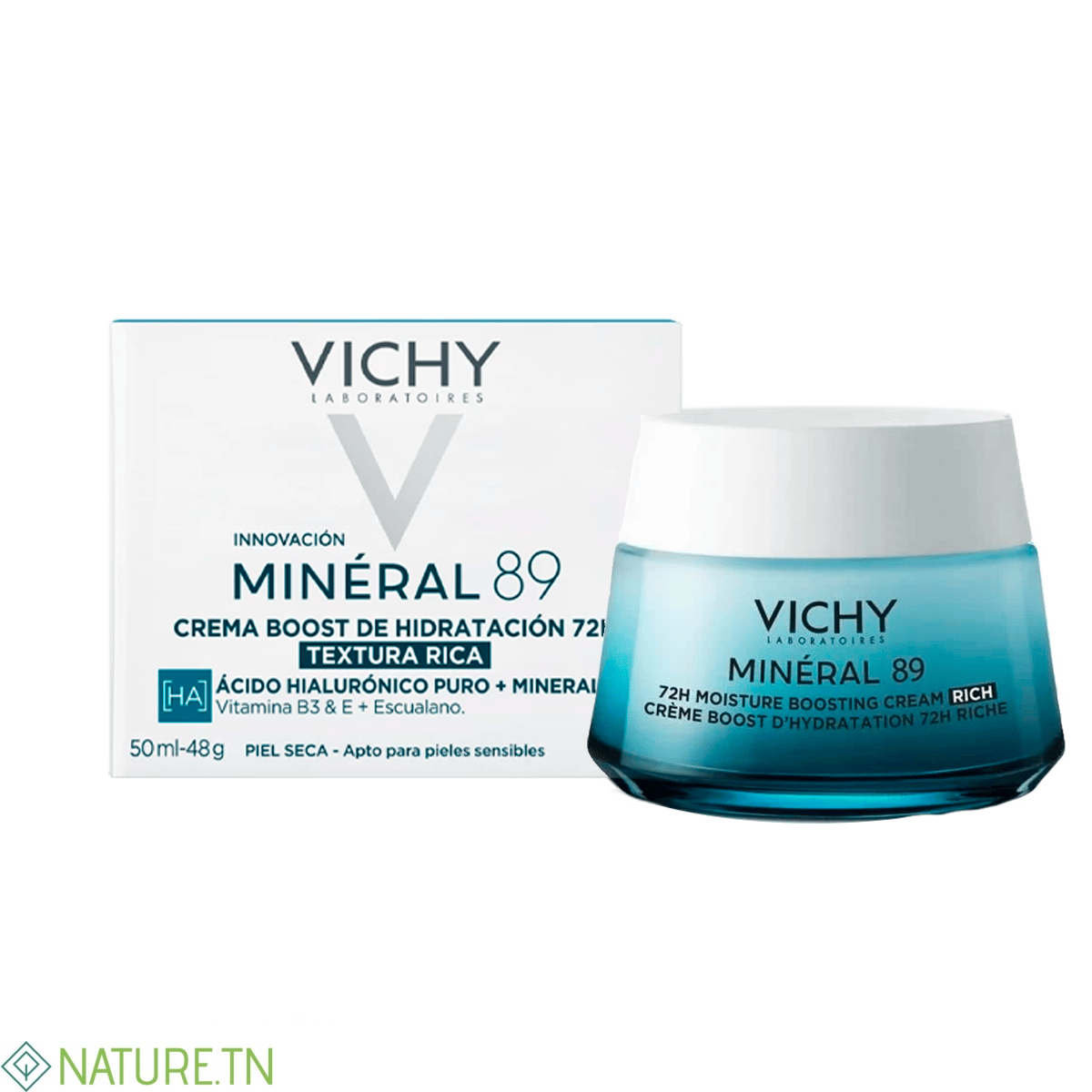 VICHY MINERAL 89 CREME HYDRATANTE RICHE 50 ML 2 VICHY MINERAL 89 CREME HYDRATANTE RICHE 50 ML 2