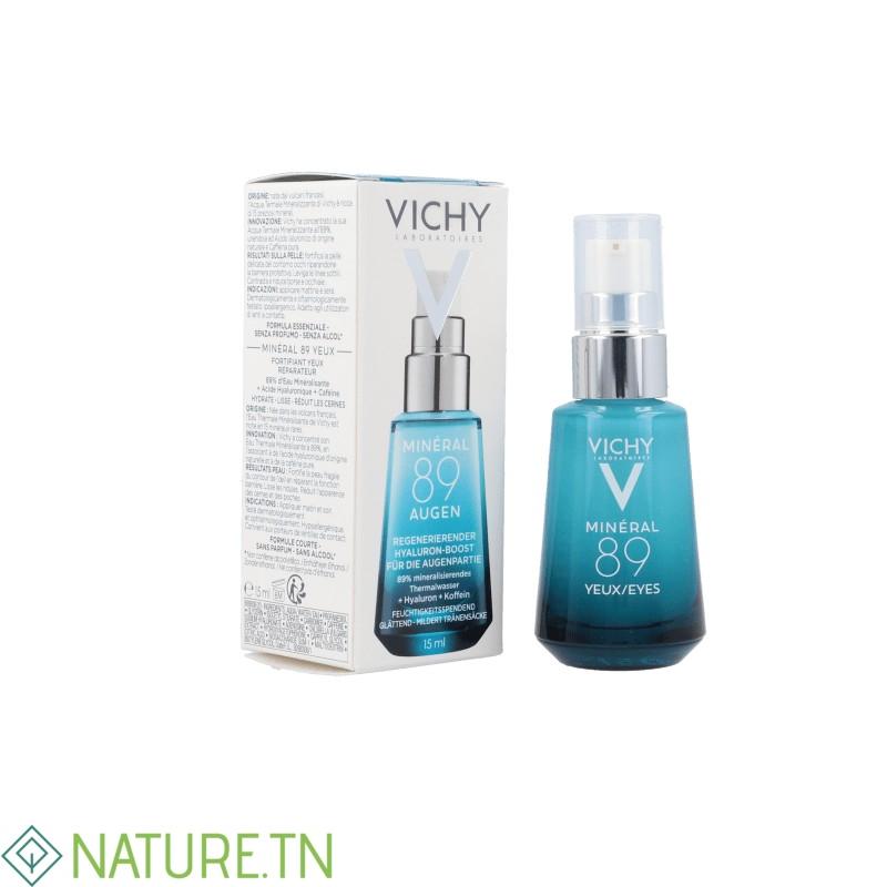VICHY MINERAL 89 YEUX FORTIFIANT REPARATEUR 15ML 1 VICHY MINERAL 89 YEUX FORTIFIANT REPARATEUR 15ML 1