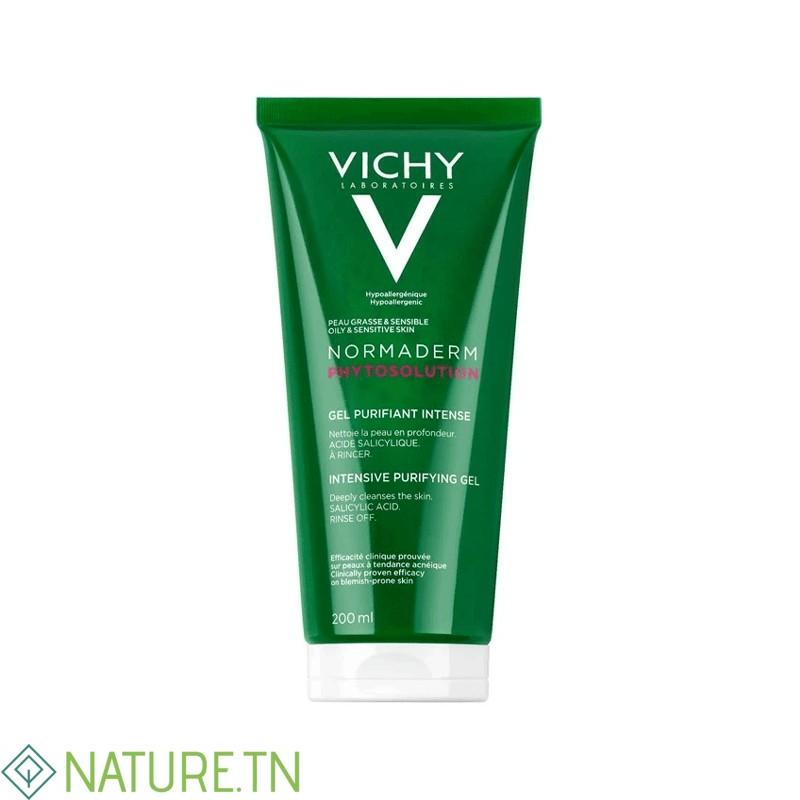 VICHY NORMADERM PHYTOSOLUTION GEL PURIFIANT INTENSE PEAUX GRASSES 200ML 2 VICHY NORMADERM PHYTOSOLUTION GEL PURIFIANT INTENSE PEAUX GRASSES 200ML 2