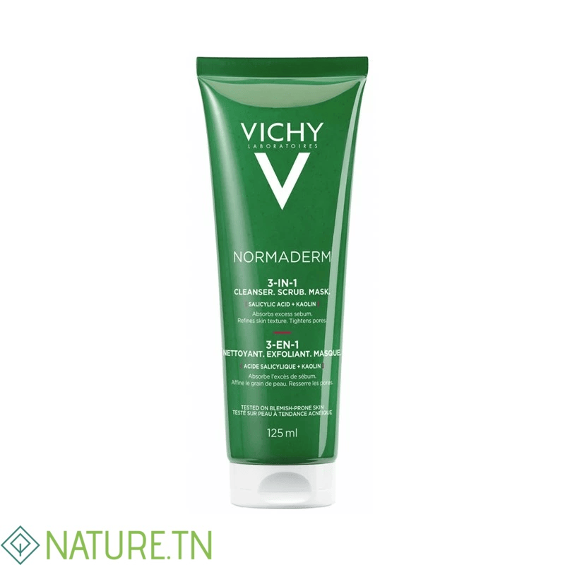 VICHY NORMADERM TRI-ACTIV 3 EN 1 125ML 3 VICHY NORMADERM TRI-ACTIV 3 EN 1 125ML