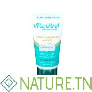 VITA CITRAL SOIN ANTI TACHES CREME ECLAIRCISSANTE MAINS ANTI AGE 75 ML