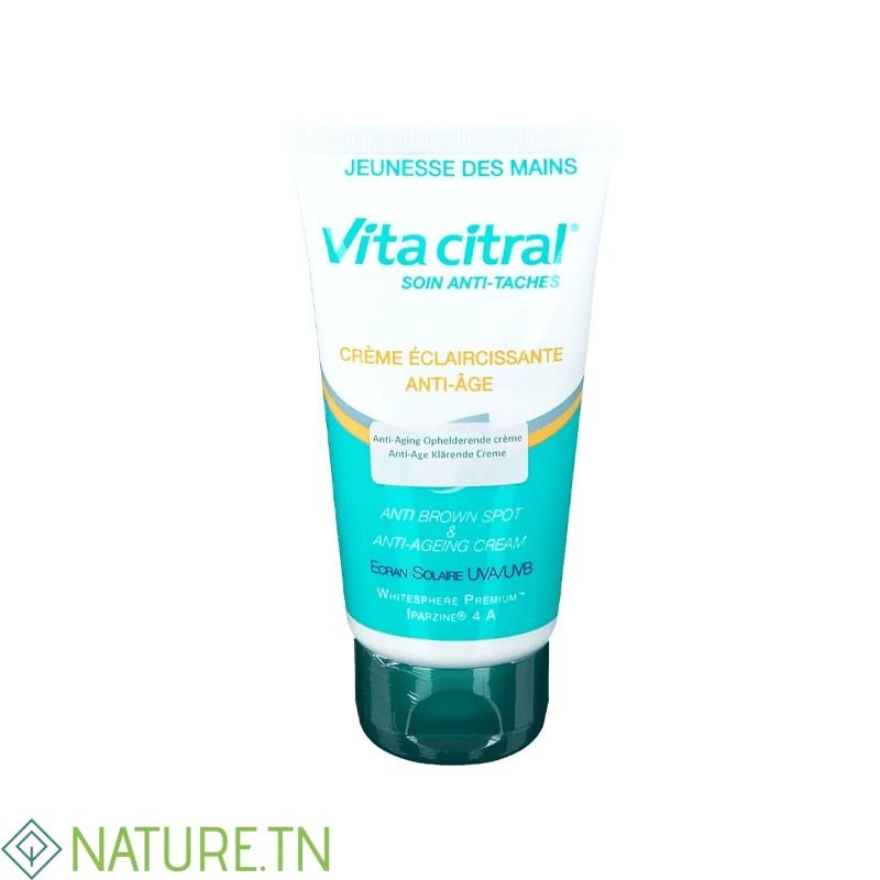 VITA CITRAL SOIN ANTI TACHES CREME ECLAIRCISSANTE MAINS ANTI AGE 75 ML 3 VITA CITRAL SOIN ANTI TACHES CREME ECLAIRCISSANTE MAINS ANTI AGE 75 ML