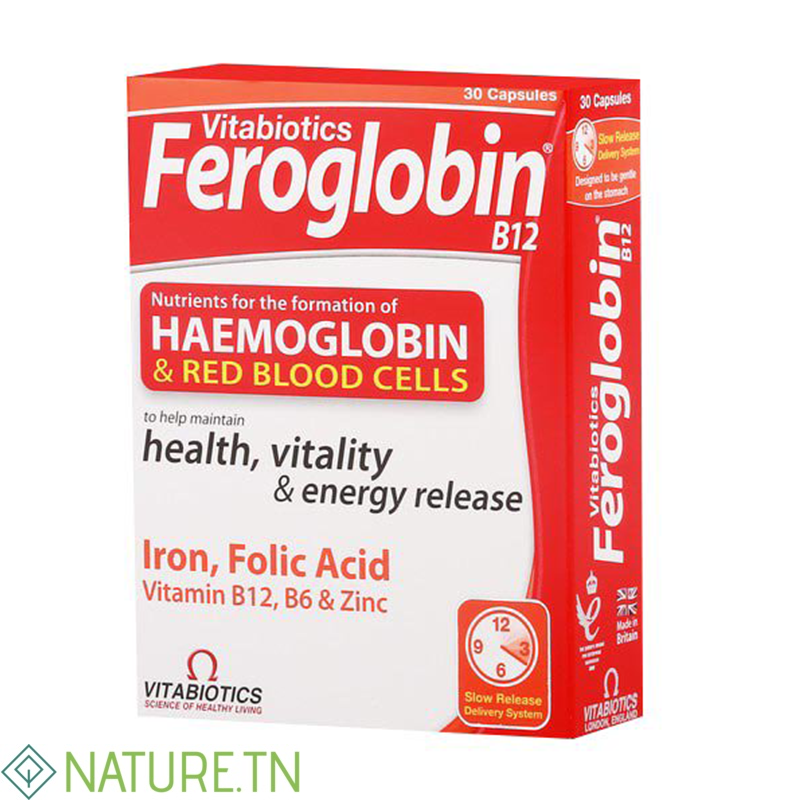 VITABIOTICS FEROGLOBIN 30 CAPSULES 3 VITABIOTICS FEROGLOBIN 30 CAPSULES