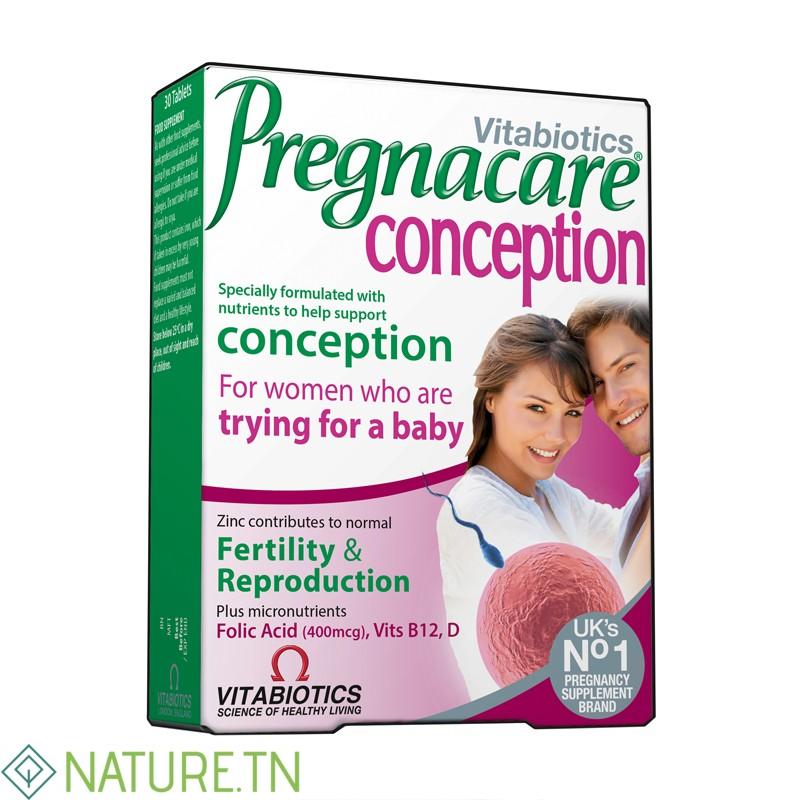 VITABIOTICS PREGNACARE CONCEPTION 30 COMPRIMES 2 VITABIOTICS PREGNACARE CONCEPTION 30 COMPRIMES 2