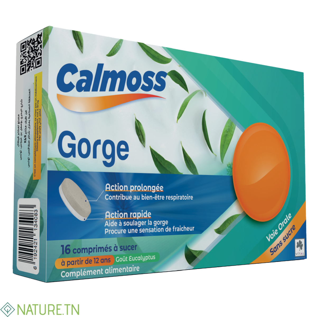 VITAL CALMOSS GORGE EUCALYPTUS 16 COMPRIMES 3 VITAL CALMOSS GORGE EUCALYPTUS 16 COMPRIMES