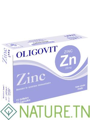 VITAL OLIGOVIT ZINC 25MG 15 GELULES 3 VITAL OLIGOVIT ZINC 25MG 15 GELULES