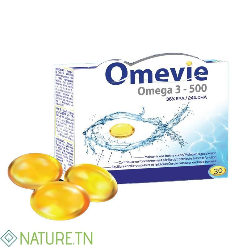 VITAL OMEVIE OMEGA 3 500 30 CAPSULES 3 VITAL OMEVIE OMEGA 3 500 30 CAPSULES