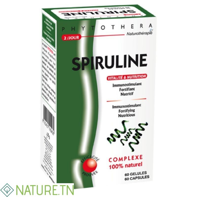 VITAL PHYTOTHERA SPIRULINE 60 GELULES 1 VITAL PHYTOTHERA SPIRULINE 60 GELULES 1