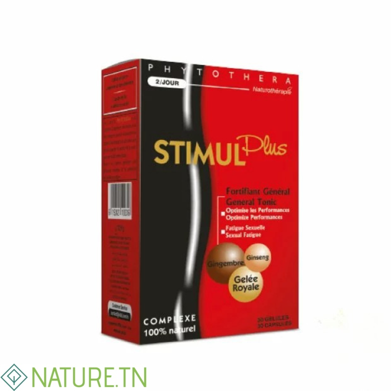 VITAL PHYTOTHERA STIMUL PLUS 30 GELULES 1