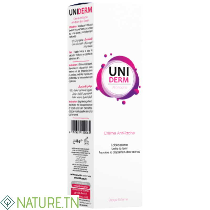 VITAL UNIDERM CREME ANTI TACHE 45GR 2 VITAL UNIDERM CREME ANTI TACHE 45GR 2