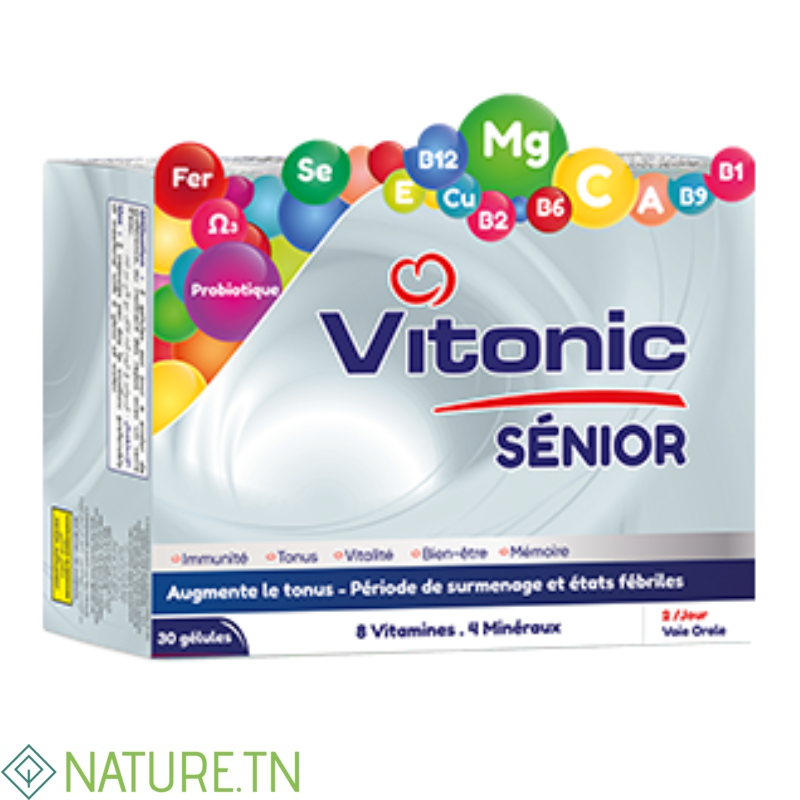 VITAL VITONIC SENIOR 30 GELULES 1 VITAL VITONIC SENIOR 30 GELULES 1
