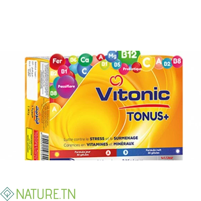 VITAL VITONIC TONUS+ JOUR ET NUIT B/60 1 VITAL VITONIC TONUS+ JOUR ET NUIT B/60 1