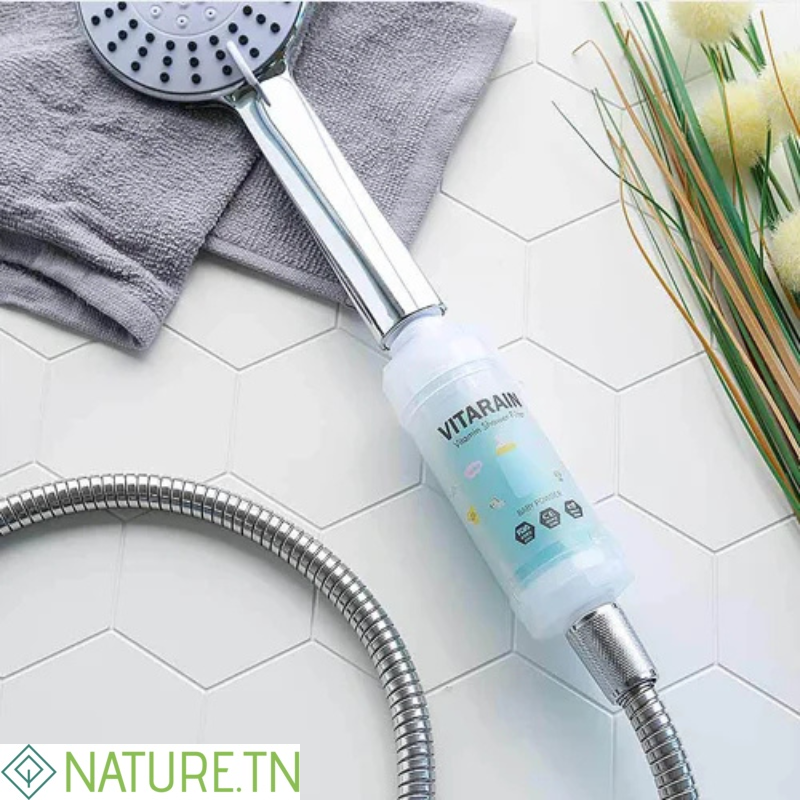 VITARAIN FILTRE DE DOUCHE A LA VITAMIN BABY POWDER 3 VITARAIN FILTRE DE DOUCHE A LA VITAMIN BABY POWDER