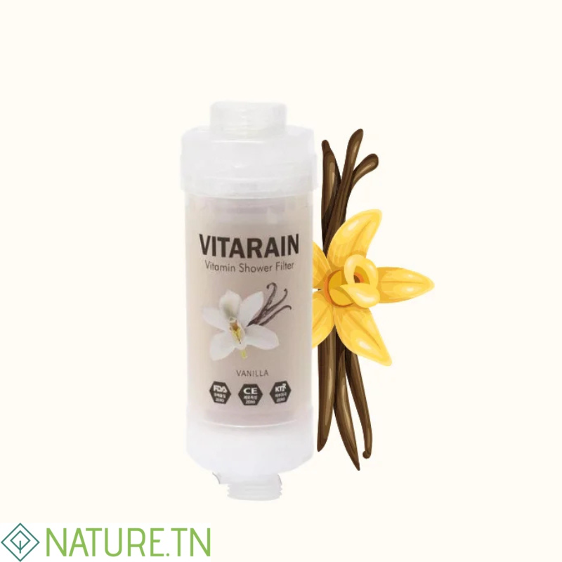VITARAIN FILTRE DE DOUCHE A LA VITAMIN VANILLE 3 VITARAIN FILTRE DE DOUCHE A LA VITAMIN VANILLE