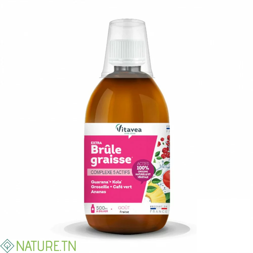 VITAVEA EXTRA BRULE GRAISSE FRAISE 500ML 3 VITAVEA EXTRA BRULE GRAISSE FRAISE 500ML