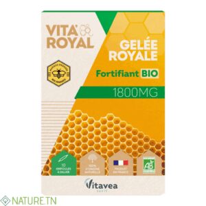 VITAVEA GELEE ROYALE FORTIFIANT BIO 1800MG 10 AMPOULES