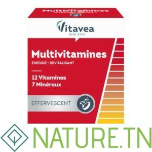 VITAVEA MULTIVITAMINES 12 VITAMINES+7 OLIGO ELEMENTS EFFERVESCENT 24 COMPRIMES
