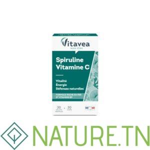 VITAVEA SPIRULINE VITAMINE C 30 GELULES