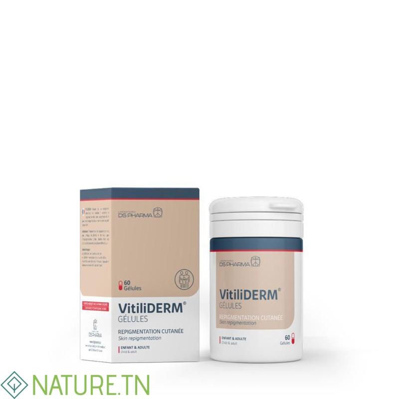 VITILIDERM REPIGMENTATION CUTANEE 60 GELULES 1 VITILIDERM REPIGMENTATION CUTANEE 60 GELULES 1
