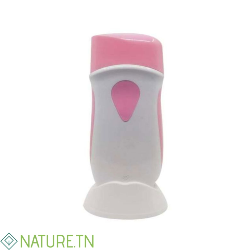 WAXESS CHAUFFE-CIRE AVEC SUPPORT BLANC ET ROSE 100ML 3 WAXESS CHAUFFE-CIRE AVEC SUPPORT BLANC ET ROSE 100ML