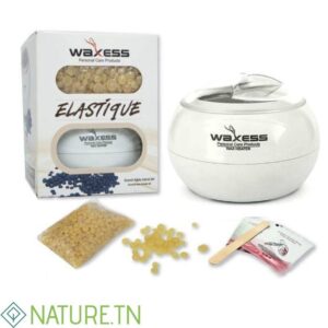 WAXESS KIT CHAUFFE CIRE ELASTIQUE 100ML