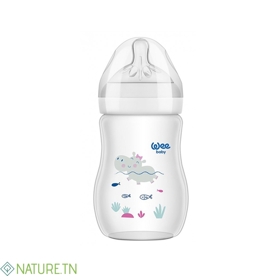 WEE BABY BIBERON NATUREL PP 250 ML 3 WEE BABY BIBERON NATUREL PP 250 ML