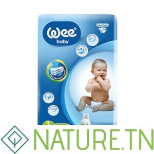 WEE BABY COUCHE TAILLE 3 MIDI 4-9KG 68 PIECES