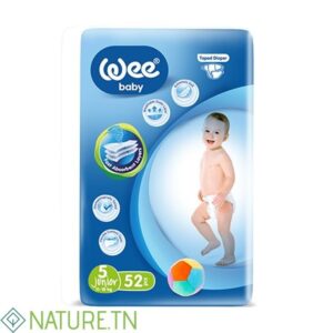 WEE BABY COUCHE TAILLE 5 JUNIOR 11-18KG 52 PIECES