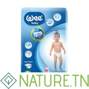 WEE BABY COUCHE TAILLE 6 EXTRA LARGE +15KG 44 PIECES
