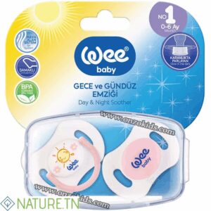 WEE BABY DAY & NIGHT 2 SUCETTES 0-6M 152