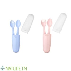 WEE BABY PACK 2 CUILLERES+CACHE CUILLERE (OFFERT)