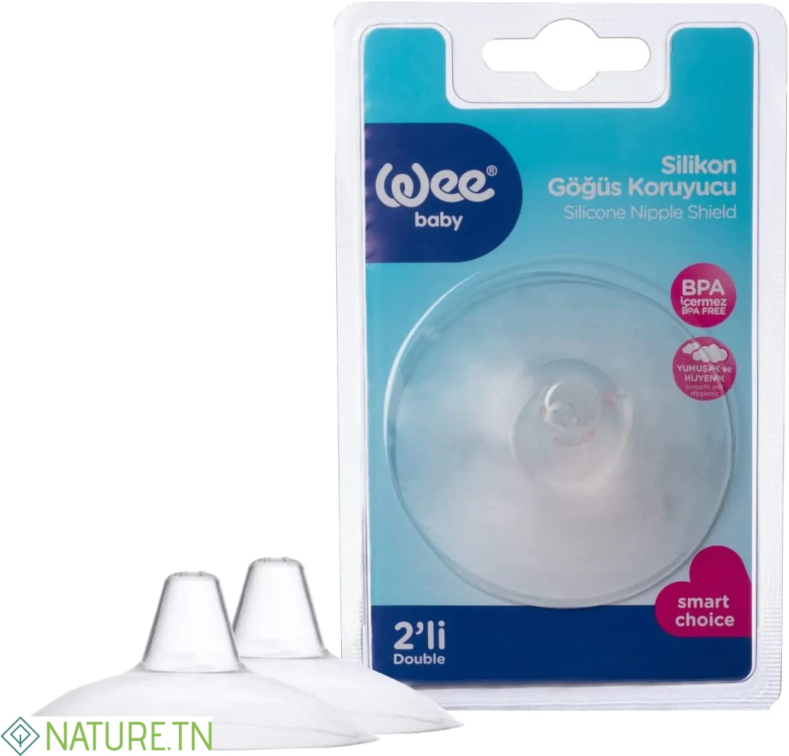 WEE BABY SILICONE NIPPLE PROTECTOR 3 WEE BABY SILICONE NIPPLE PROTECTOR