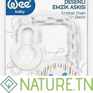 WEE BABY SOOTHER CHAIN WITH DECOR 901