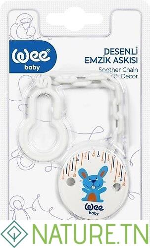 WEE BABY SOOTHER CHAIN WITH DECOR 901 2 WEE BABY SOOTHER CHAIN WITH DECOR 901 2