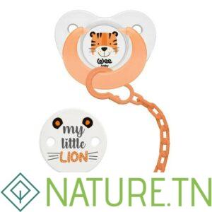 WEE BABY SUCETTE + CHAINE 6-18 372