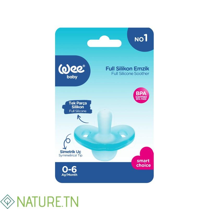 WEE BABY SUCETTE EN SILICONE 0-6 561 3 WEE BABY SUCETTE EN SILICONE 0-6 561