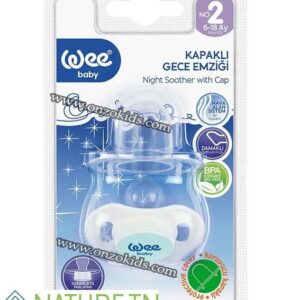 WEE BABY SUCETTE SOIREE AVEC PROTECTEUR 6-18 784