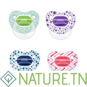 WEE BABY SUCETTE TRANSPARENTE DECOREE 6-18M 837