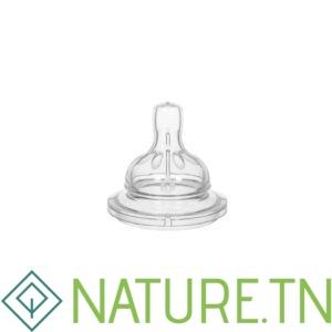 WEE BABY TETINE EN SILICONE COL LARGE 0-6M 828