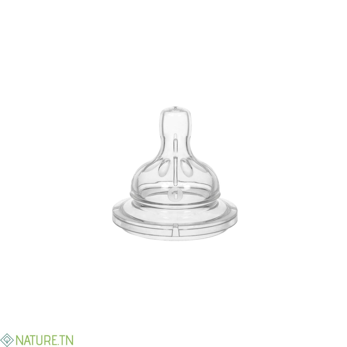 WEE BABY TETINE EN SILICONE COL LARGE 0-6M 828 3 WEE BABY TETINE EN SILICONE COL LARGE 0-6M 828