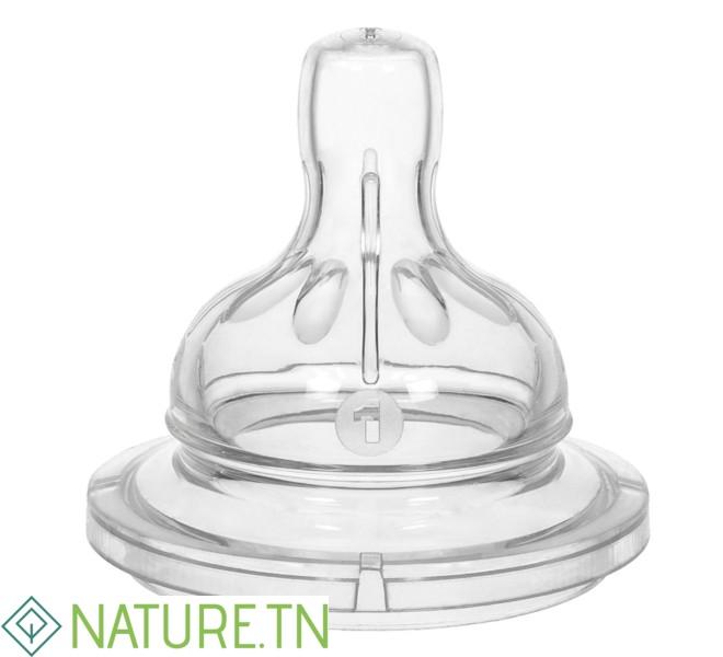 WEE BABY TETINE EN SILICONE COL LARGE 6-18M 853 3 WEE BABY TETINE EN SILICONE COL LARGE 6-18M 853