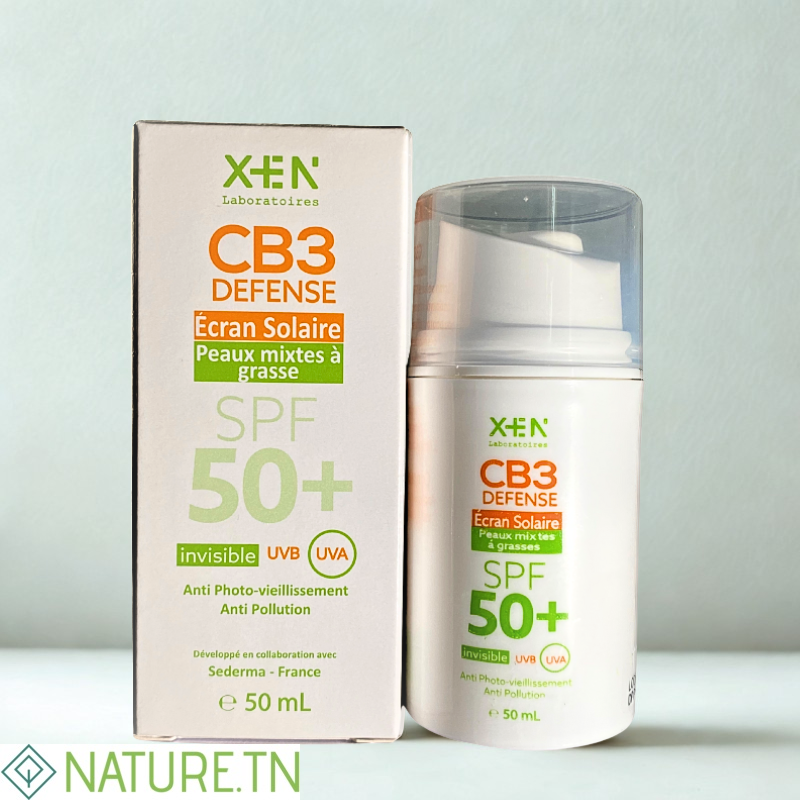 XEN CB3 DEFENCE ECRAN SOLAIRE PMG 50ML 2