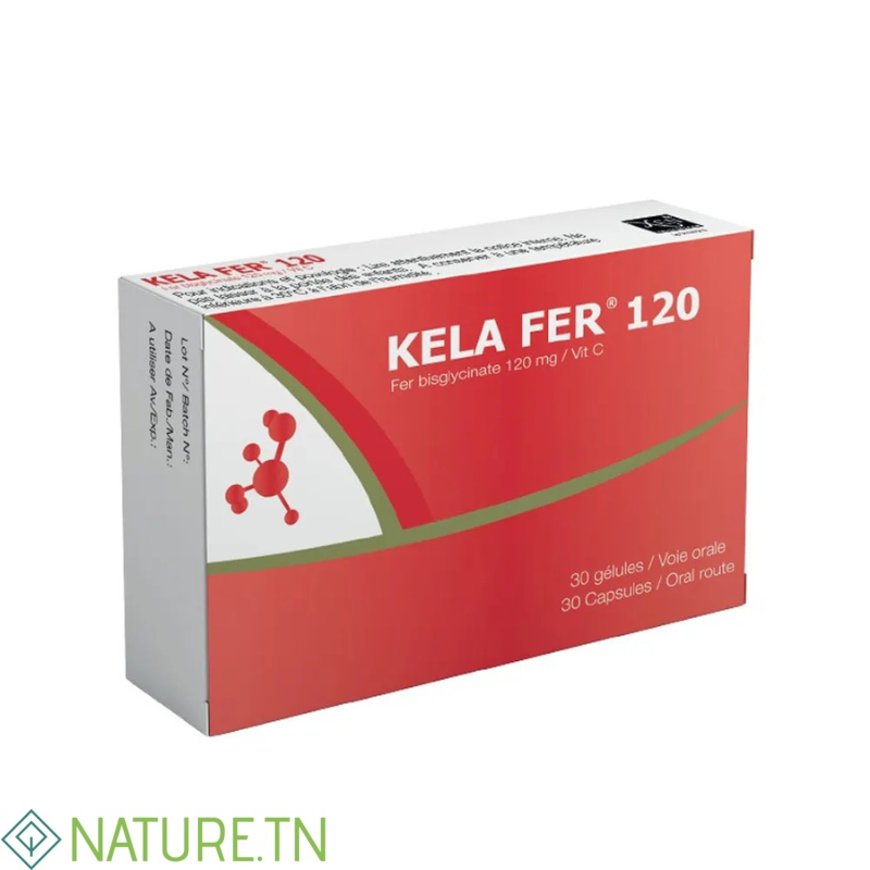 XEN KELA FER 120 MG 30 CAPSULES 3 XEN KELA FER 120 MG 30 CAPSULES